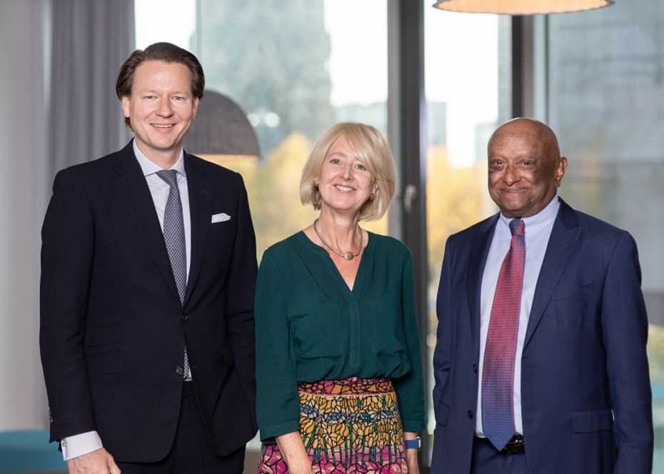 Mattias Schmelzer, Prof. Dr. Insa Sjurts, Senator a.D. Ian Karan