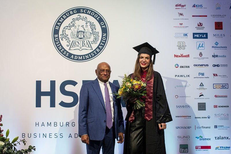 Ian Karan, Graduierungsfeier 2020, HSBA