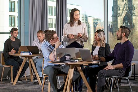 Master-Studierende HSBA