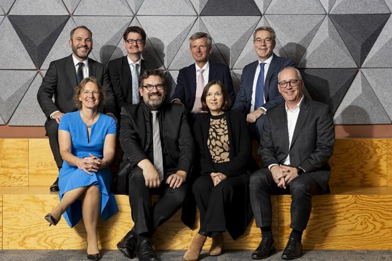 HSBA Hochschulleitung, Astrid Nissen Schmidt, Alexander Birken, Dr. Gümbel