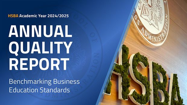 Cover HSBA Annual Quality Report 2024/25