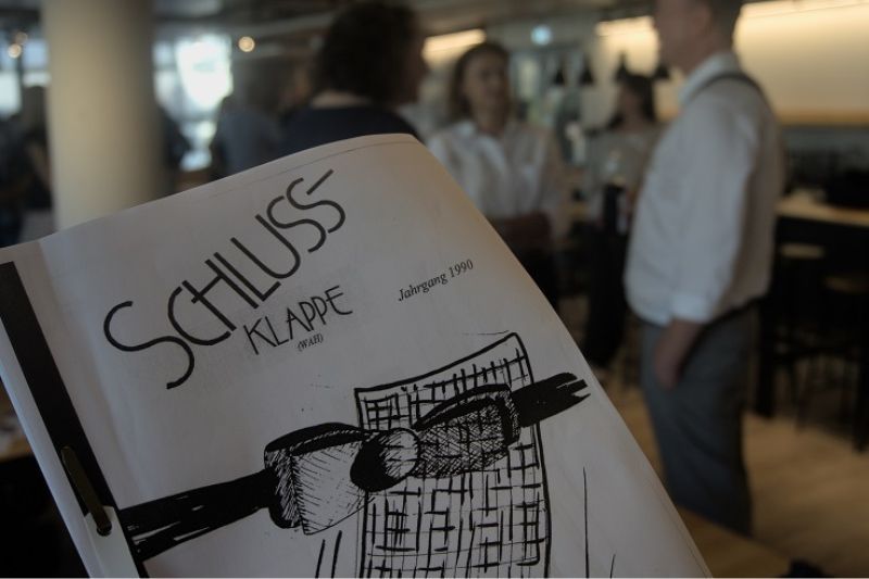 Jubiläum Abschlussklasse 1993 Magazin Schlussklappe