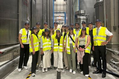 Gruppenfoto Unternehmensbesuch Turin 