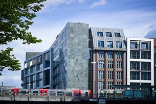 Campus der HSBA, Außenansicht