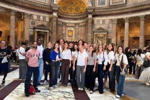 Bachelor Study Trip 2026 Gruppe Rom
