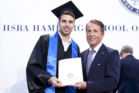 Alexander Djordjevic, Prof. Dr. Schmidt-Trenz Graduierung Alexander Djordjevic