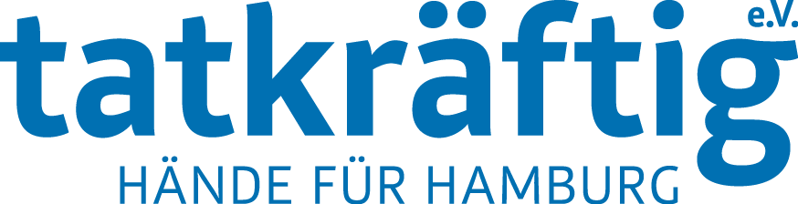 tatkräftig e.V. Logo, Hände für Hamburg