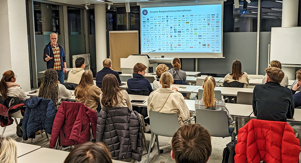 Informationsveranstaltung für ein Bachelor-Studium an der HSBA