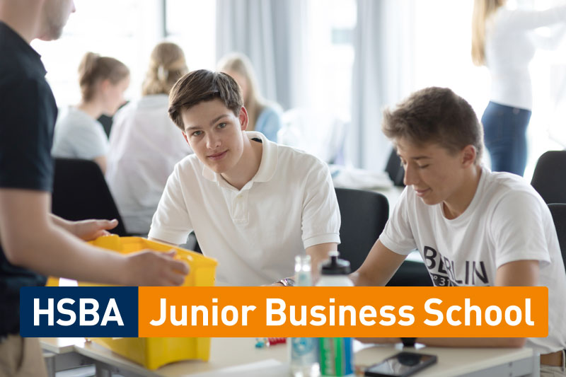 Teilnehmende der HSBA Junior Business School Workshop