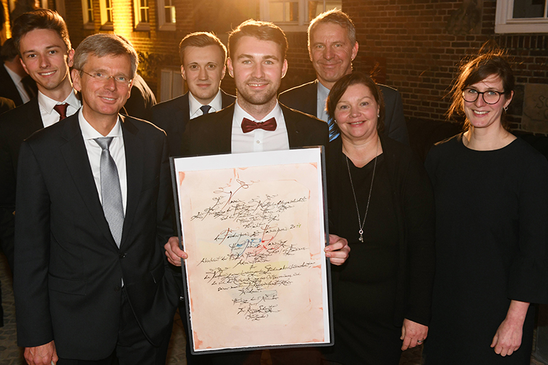HSBA Absolvent erhält Förderpreis des Hansevereins, 2018
