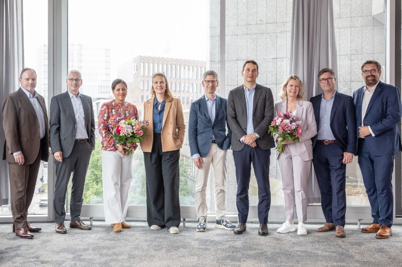 Gruppenfoto neue Mitglieder des HSBA Kuratoriums 