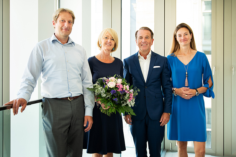 Prof. Dr. Götz Greve, Prof. Dr. Insa Sjurts, Prof. Dr. Hans-Jörg Schmidt-Trenz, Prof. Dr. Inga Schmidt-Ross