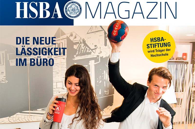 Cover des HSBA Magazins Ausgabe 10